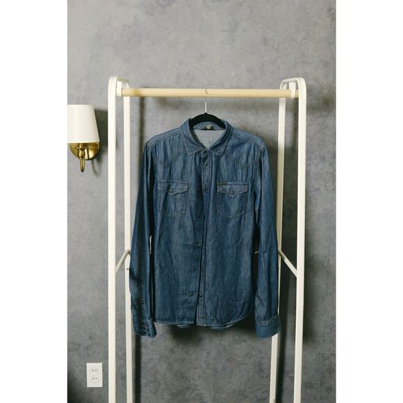 Denim-style Shirt - Picture 1 of 4